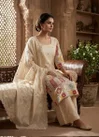 KF 308 Kalaai Chinon Embroidery Plazzo Suits